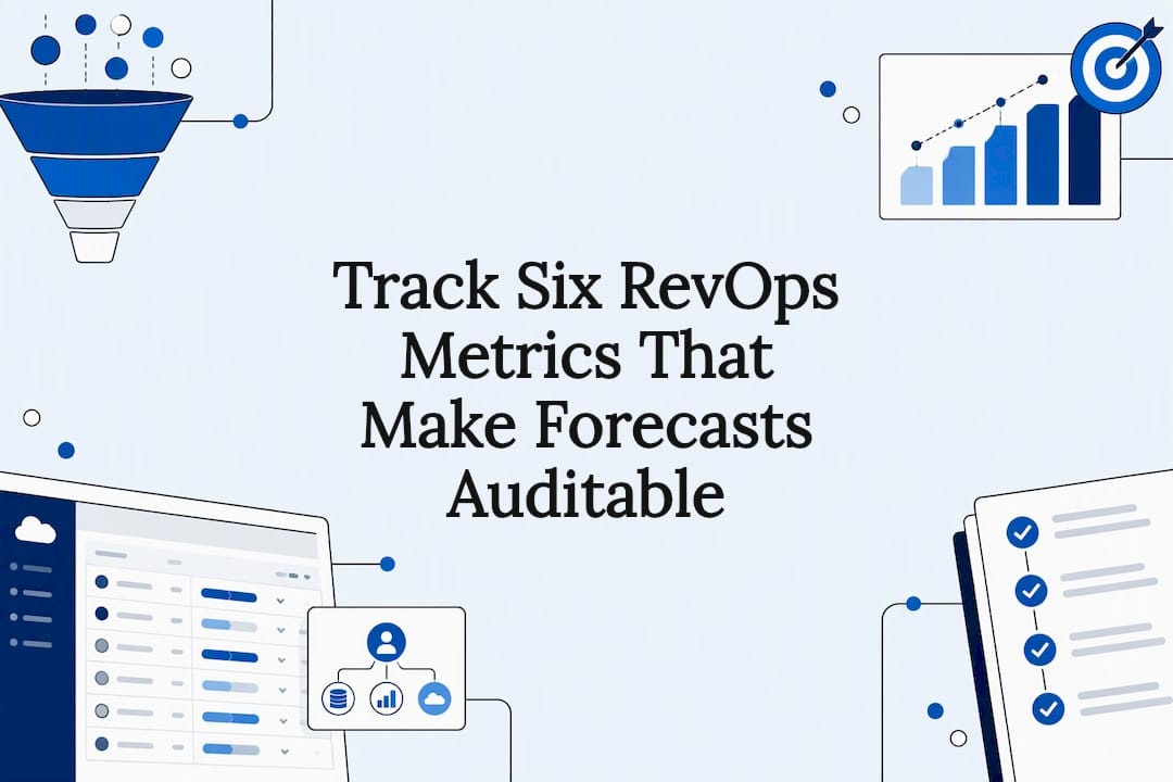 Auditable revenue metrics title card