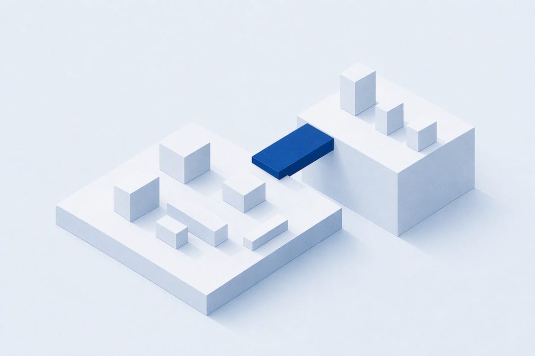 Isometric pipeline coverage title card